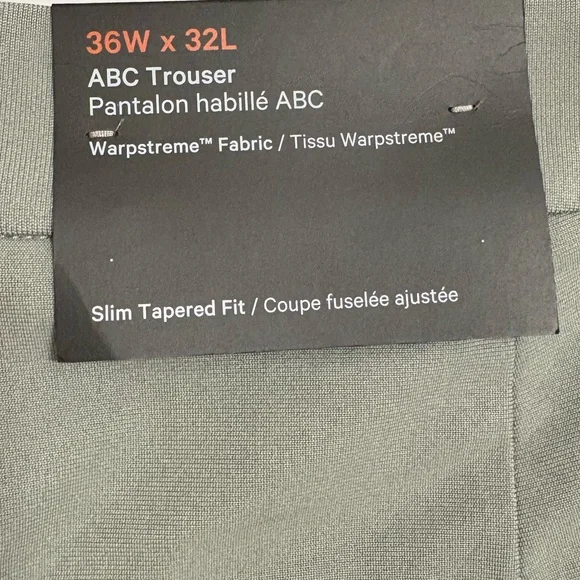 Lululemon Men’s ABC Slim Fit Trousers - BRAND NEW WITH TAGS